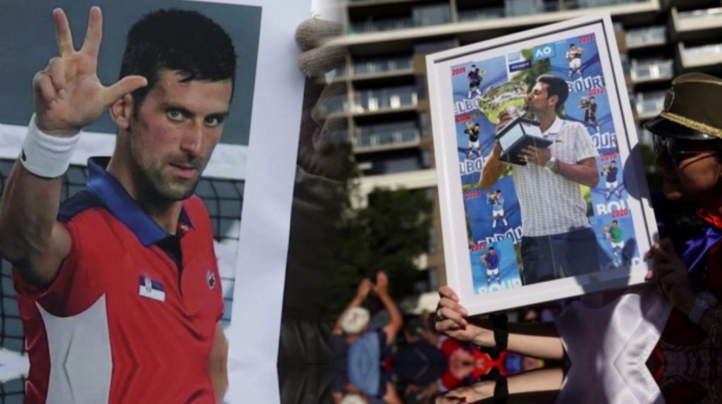 Επεισόδια στη Μελβούρνη για χάρη του ανεμβολίαστου «νικητή» Τζόκοβιτς