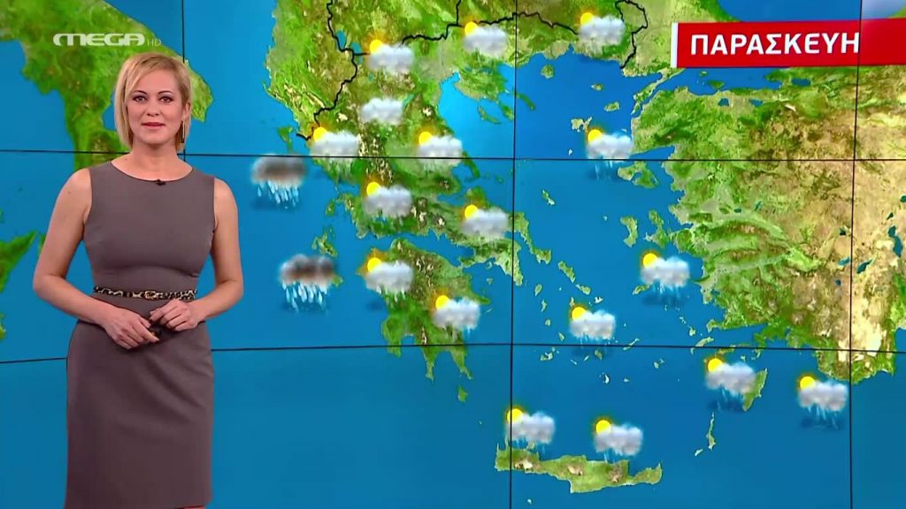 Αυξημένη συννεφιά και βροχές την Παρασκευή – Η πρόγνωση της Χριστίνας Ρήγου