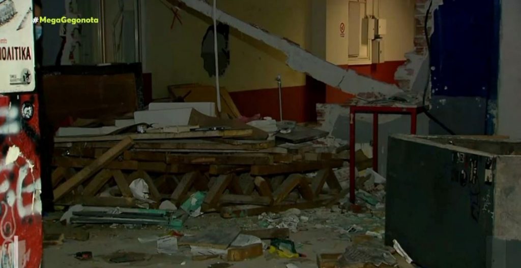 Νέα κατάληψη στο Οικονομικό Πανεπιστήμιο Αθηνών – Εικόνες καταστροφής στο ΑΠΘ