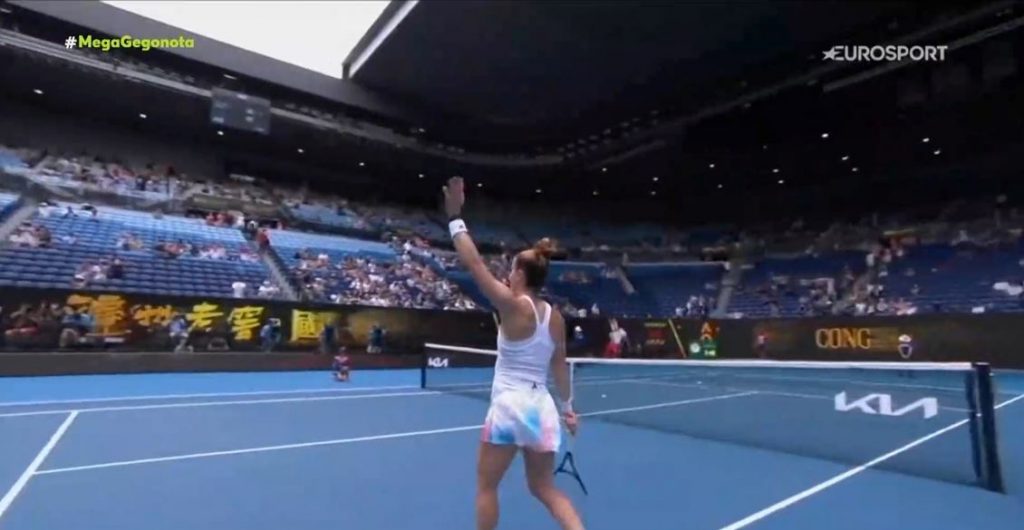 Ξεκίνημα με το… δεξί στο Australian Open για τη Σάκκαρη