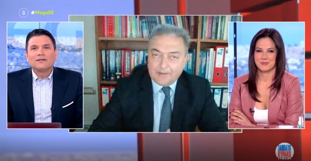 Κορωνοϊός – Βασιλακόπουλος στο MEGA: «Σε ένα μήνα θα έχουμε φτάσει σε ένα πολύ υψηλό τείχος ανοσίας – Πρόβλημα οι ανεμβολίαστοι άνω των 60 ετών»