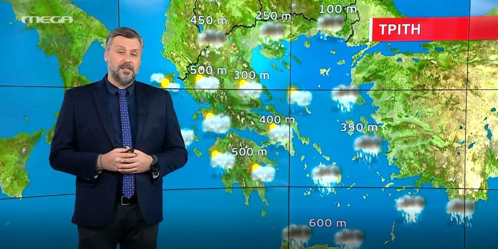 Χειμωνιάτικο σκηνικό με χιόνια την Τρίτη – Η πρόγνωση του Γιάννη Καλλιάνου