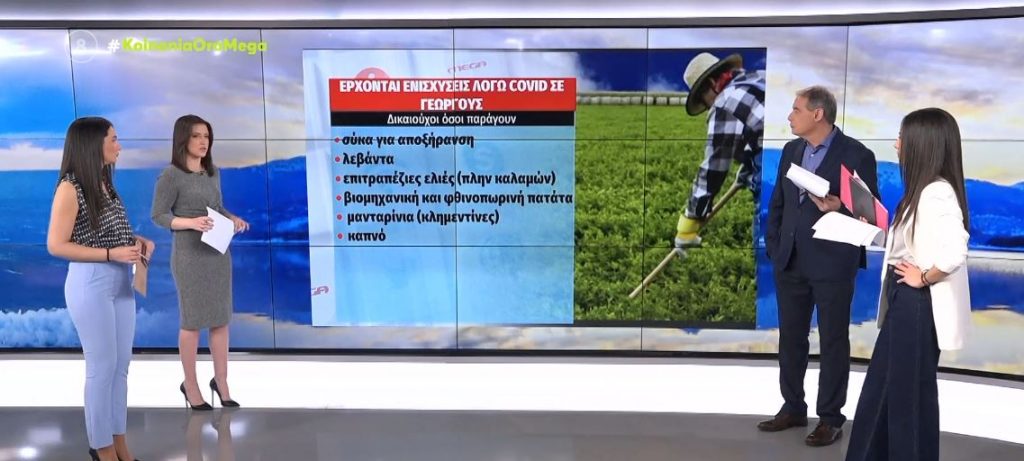 Έρχονται ενισχύσεις λόγω Covid σε γεωργούς