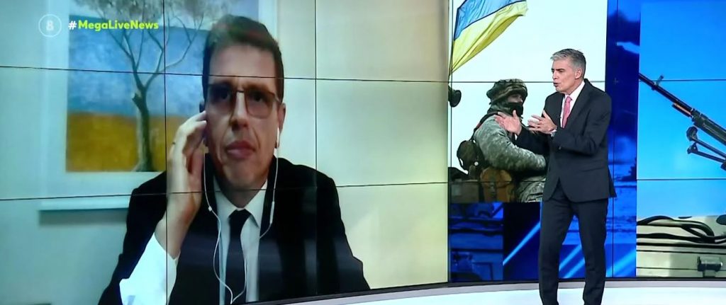 Καιρίδης στο MEGA: «Δεν συμφέρει την Ρωσία μία εισβολή στην Ουκρανία & επιστρφή στον Β’ Παγκόσμιο Πόλεμο»
