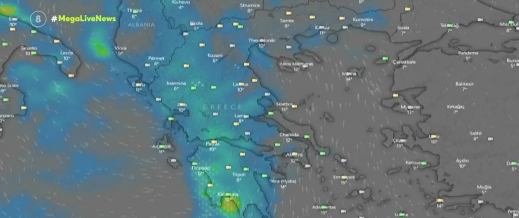 Συννεφιά & πιθανότητα βροχής μέχρι την Πέμπτη – «Μυρίζει» άνοιξη από την Παρασκευή