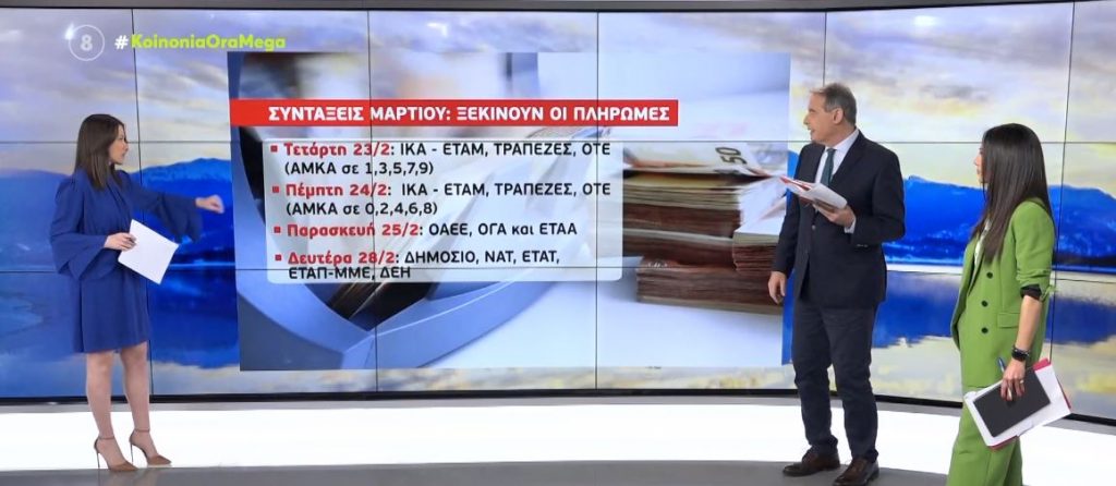 Εντός της εβδομάδας η πληρωμή των συντάξεων