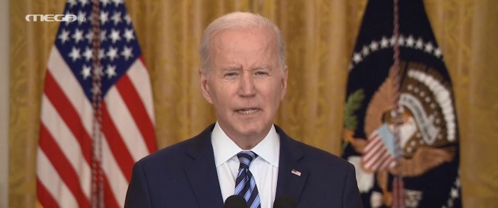 Τζο Μπάιντεν: Ο Πούτιν προκάλεσε πόλεμο χωρίς λόγο – Η επίθεση θα στοιχίσει πολλά στη Ρωσία