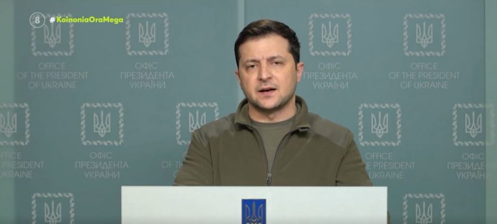 Ουκρανία: Νέο διάγγελμα Ζελένσκι – «Οι κυρώσεις στη Ρωσία δεν είναι αρκετές»
