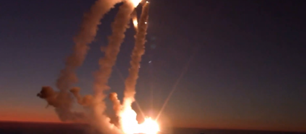 Πυραυλικές επιθέσεις από τη Μαύρη Θάλασσα στη βορειοδυτική Ουκρανία