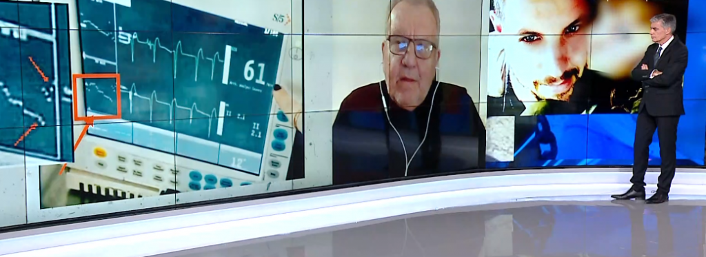 Ο Χ. Στεφανάδης στο LIVE NEWS για τη μυστηριώδη βραδυκαρδία της Τζωρτζίνας