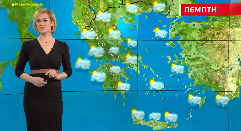 Άστατος ο καιρός με τοπικές χιονοπτώσεις – Η πρόβλεψη της Χριστίνας Ρήγου