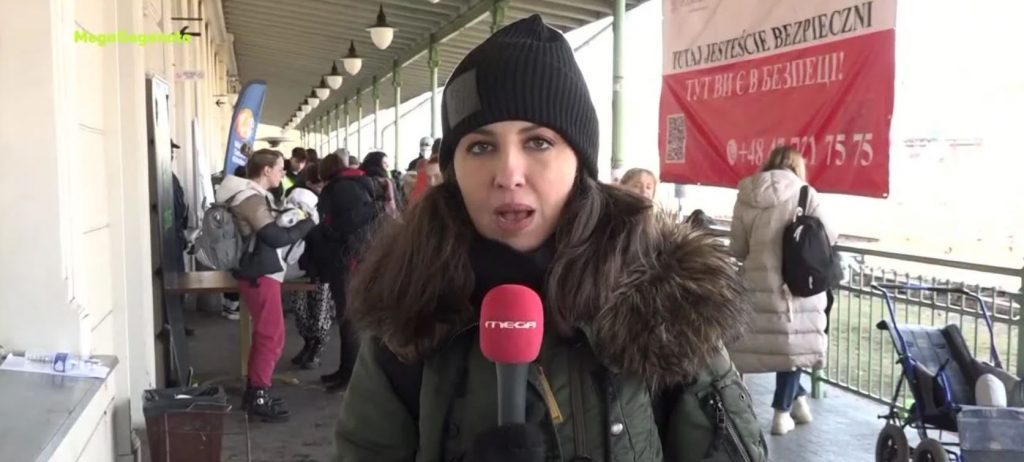 Το MEGA στα σύνορα Πολωνίας – Ουκρανίας: Μαζικός ξεριζωμός για χιλιάδες πρόσφυγες