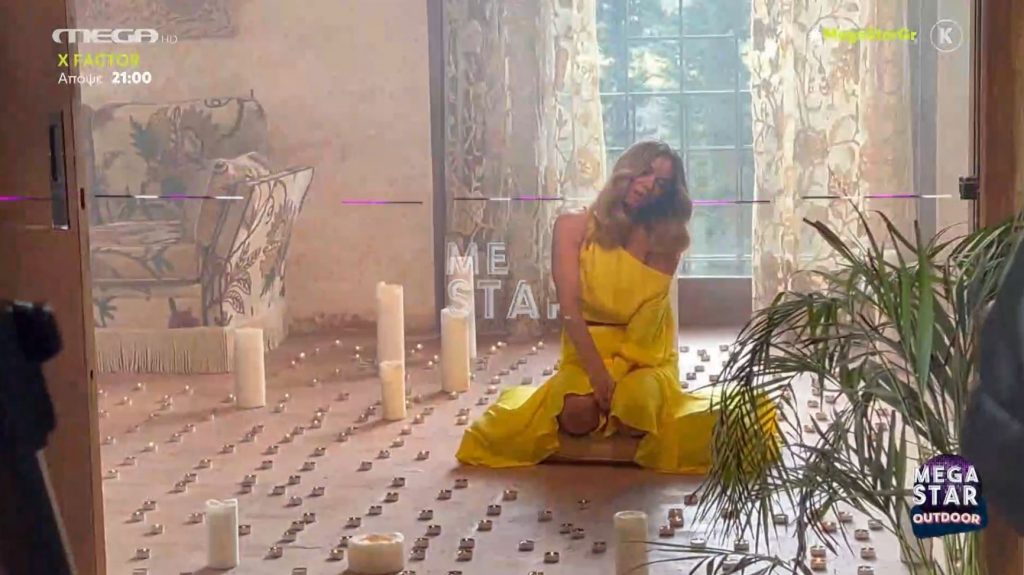 Το MEGA Star στα γυρίσματα του νέου βίντεο κλιπ της Έλλης Κοκκίνου
