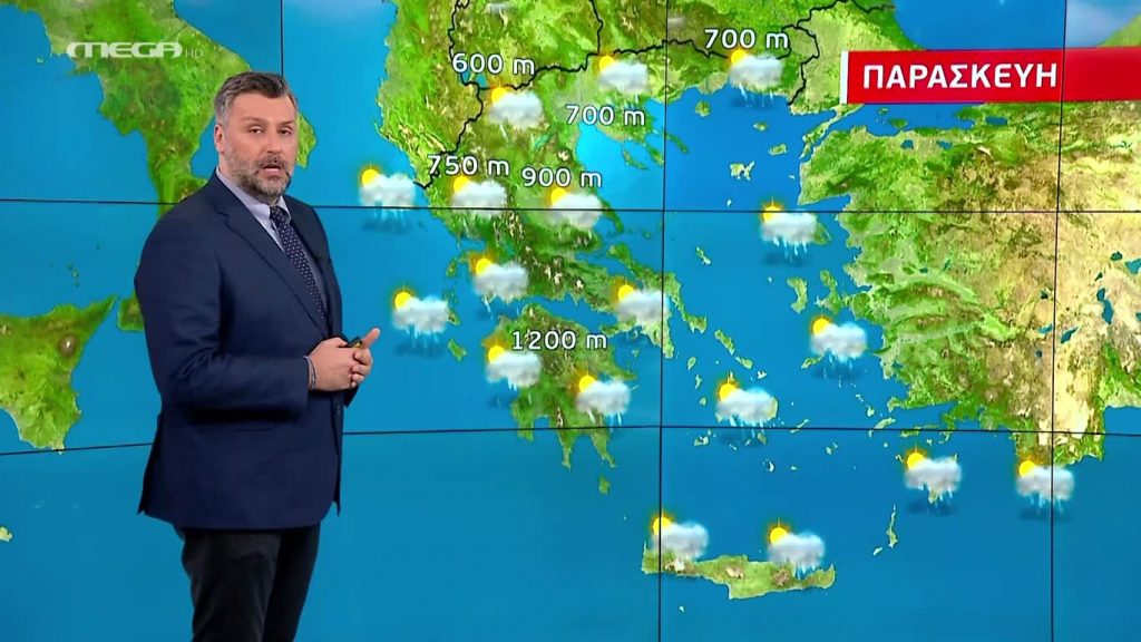 Αλλάζει πάλι το σκηνικό του καιρού – Η πρόγνωση του Γιάννη Καλλιάνου