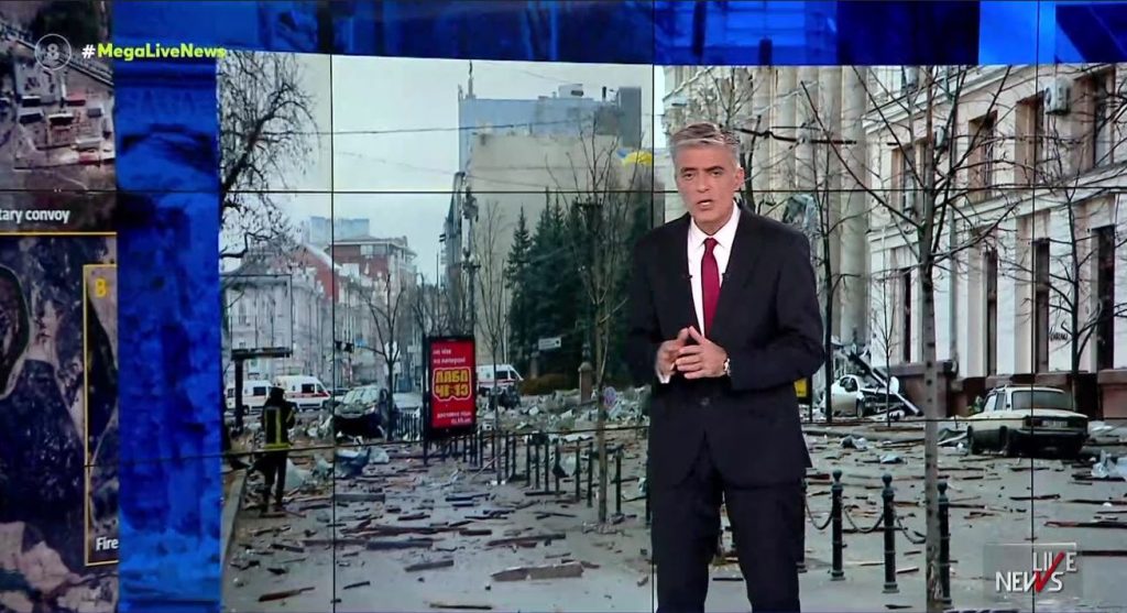Πανικός στο Κίεβο – Χτυπήθηκαν οι τηλεπικοινωνίες
