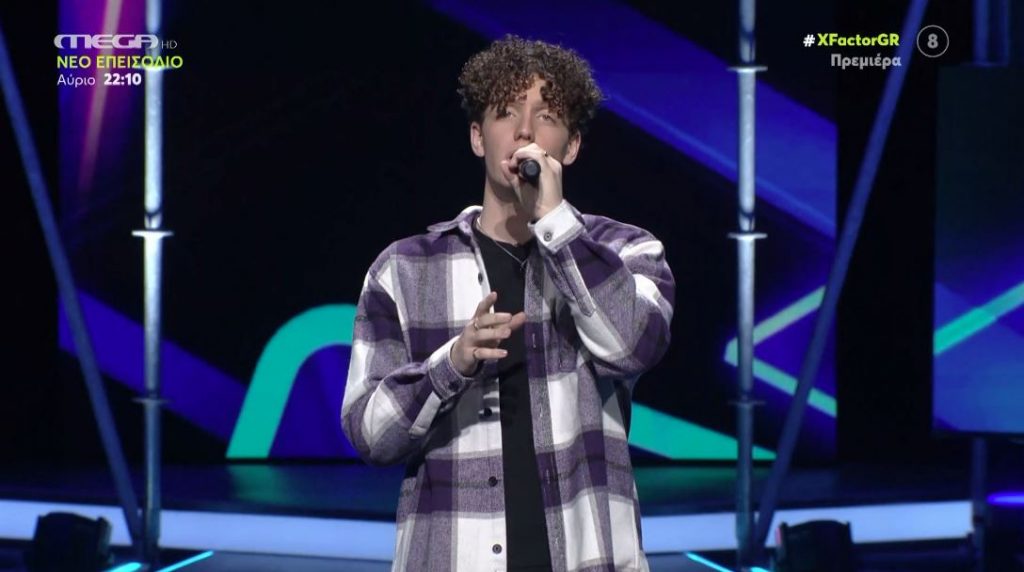X-Factor: Ο Σωκράτης Χάρης «μάγεψε» τους κριτές με την ερμηνεία του
