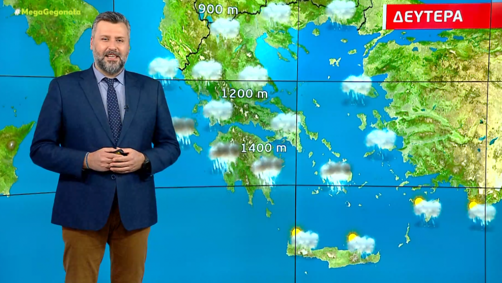 Άστατος ο καιρός την Μεγάλη Δευτέρα – Η πρόγνωση του Γιάννη Καλλιάνου