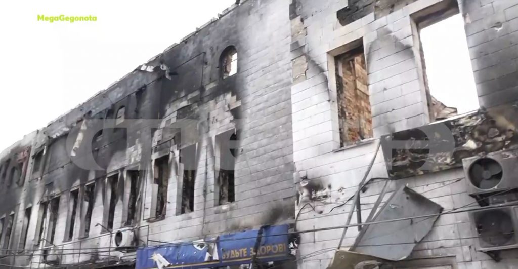 Το MEGA στο Κίεβο: Ολική καταστροφή από τους σφοδρούς βομβαρδισμούς στο Μακάριβ