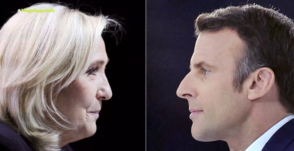 Γαλλία: Μακρόν και Λεπέν θα αναμετρηθούν στον δεύτερο γύρο των προεδρικών εκλογών