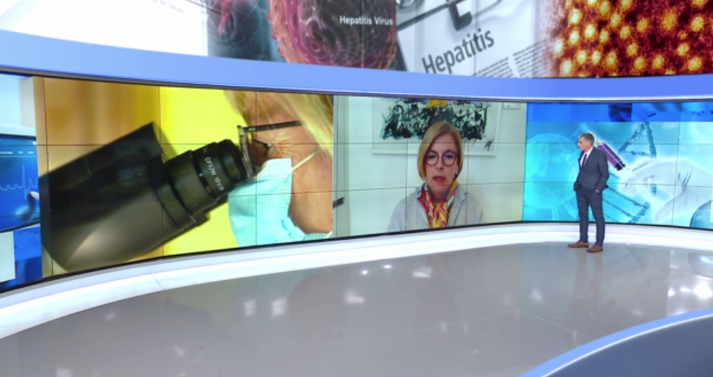 Η Μ. Γκάγκα στο LIVE NEWS: «Δεν έχουμε για την ώρα κρούσμα ηπατίτιδας σε παιδί στη χώρα»