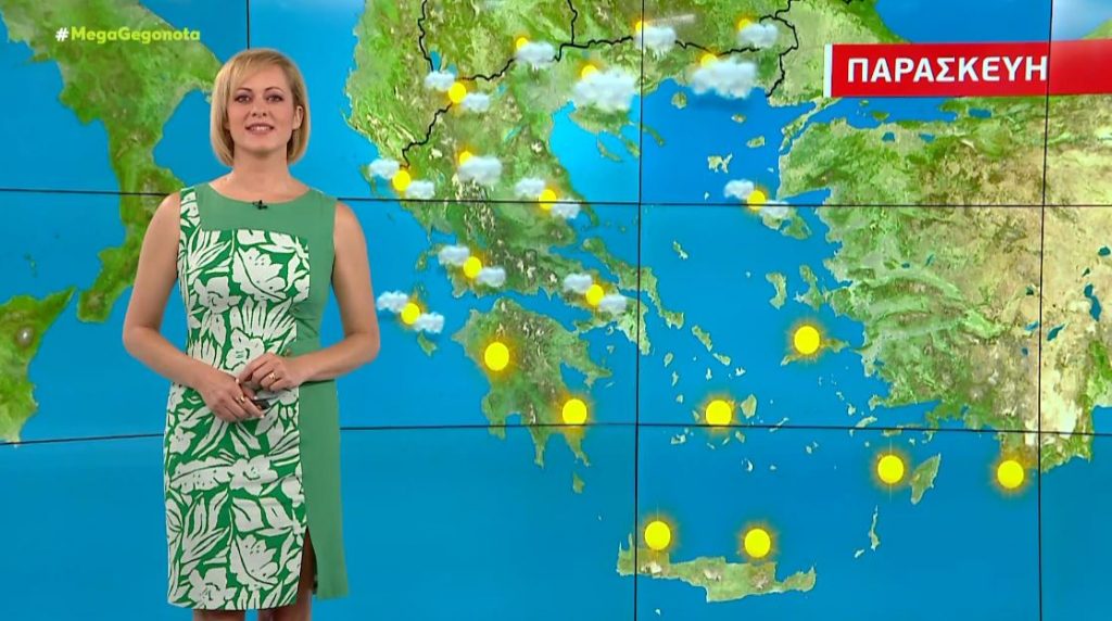 Κορύφωση της ζέστης την Παρασκευή – Η πρόγνωση της Χριστίνας Ρήγου