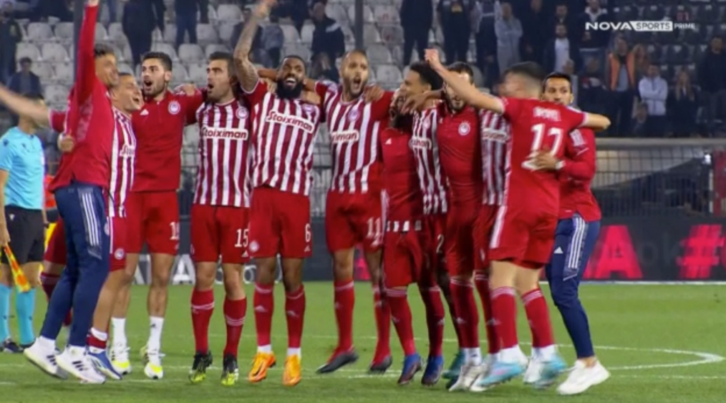 Ολυμπιακός: Πανηγύρισε στην Τούμπα το 47ο πρωτάθλημα της ιστορίας του