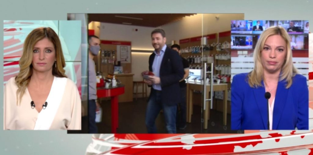 ΠΑΣΟΚ-ΚΙΝ.ΑΛ: Επίσκεψη του Νίκου Αδρουλάκη στην αγορά του Περιστερίου