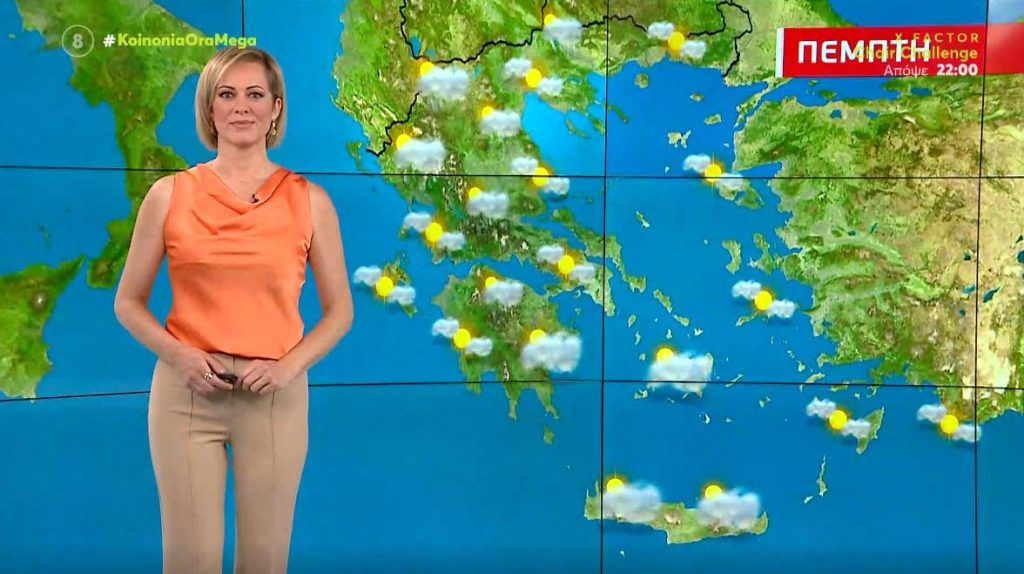 Αίθριος ο καιρός σήμερα