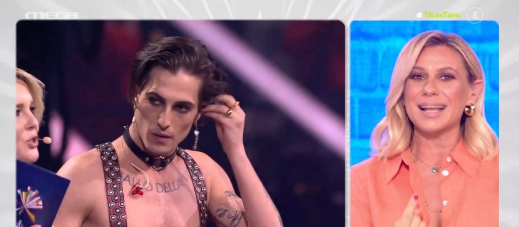 Eurovision: Οι Maneskin έβαλαν φωτιά στην σκηνή με το «Supermodel»