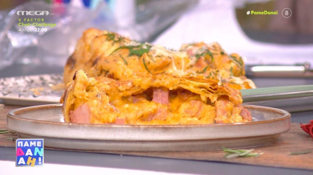 Ο Τίμος Ζαχαράτος ετοιμάζει ζαμπονοτυρόπιτα στα… γρήγορα!