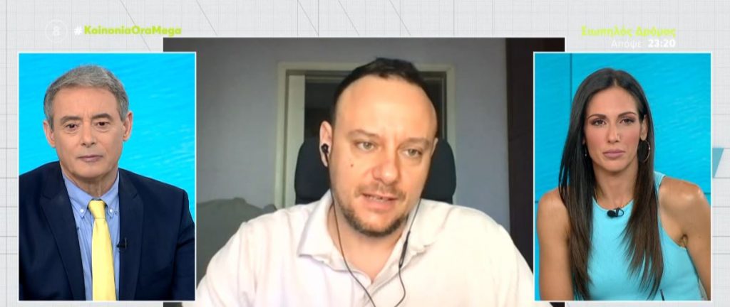 Γ.Μαγιορκίνης στο MEGA: «Σε καμία περίπτωση δεν προβλέπεται εμβολιασμός του γενικού πληθυσμού για την ευλογιά των πιθήκων»