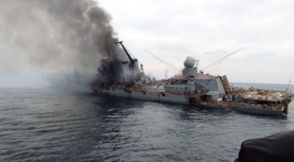 Ουκρανία: Διάλογοι του πληρώματος του «Moskva» λίγο πριν βυθιστεί