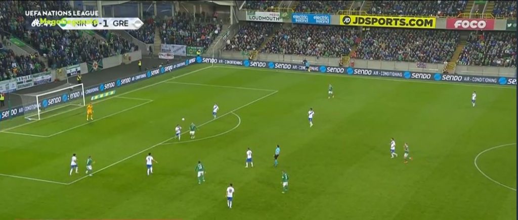 Nations League: Νικηφόρο πέρασμα της Εθνικής Ελλάδος κόντρα στην Βόρεια Ιρλανδία στο Μπέλφαστ