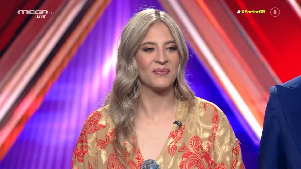 X Factor: Εντυπωσιακή η Εβελίνα Κατσιάκου στην σκηνή του σόου