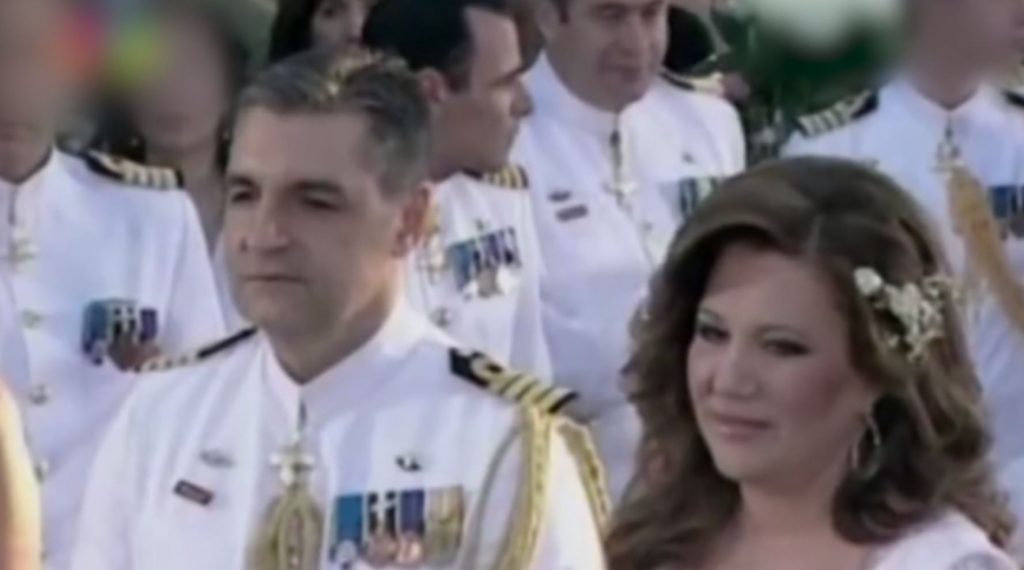 Συντετριμμένη από τον θάνατο του συζύγου της η Δέσποινα Μοιραράκη