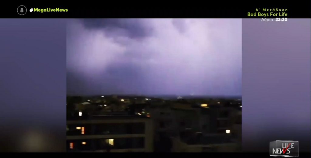 Χαλάζι, κεραυνοί και έντονες καταιγίδες έπληξαν όλη την Ελλάδα