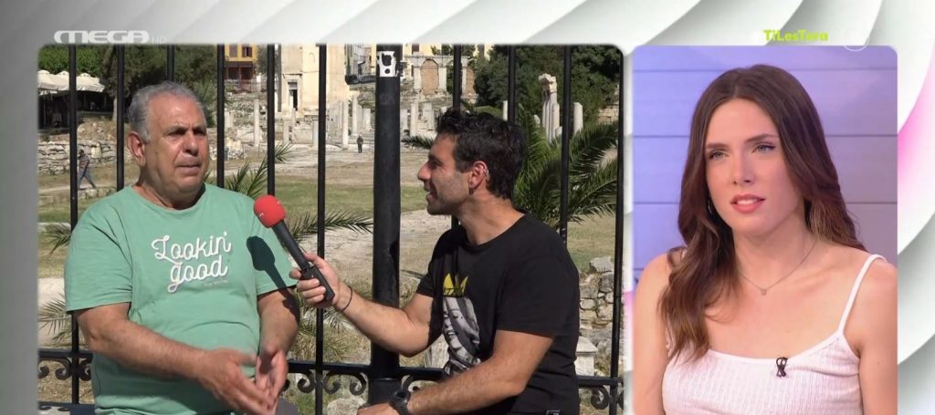 Κώστας Καζάκας: Η αντίδρασή του όταν είδε από κοντά την Ελένη Μενεγάκη