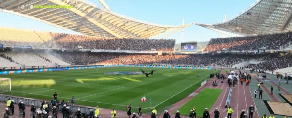 Ο «μάγος» του drone: Πώς κατέβασε την μπάλα με drone στον τελικό Κυπέλλου