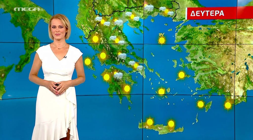 Αίθριος ο καιρός τη Δευτέρα – Η πρόγνωση της Χριστίνας Ρήγου