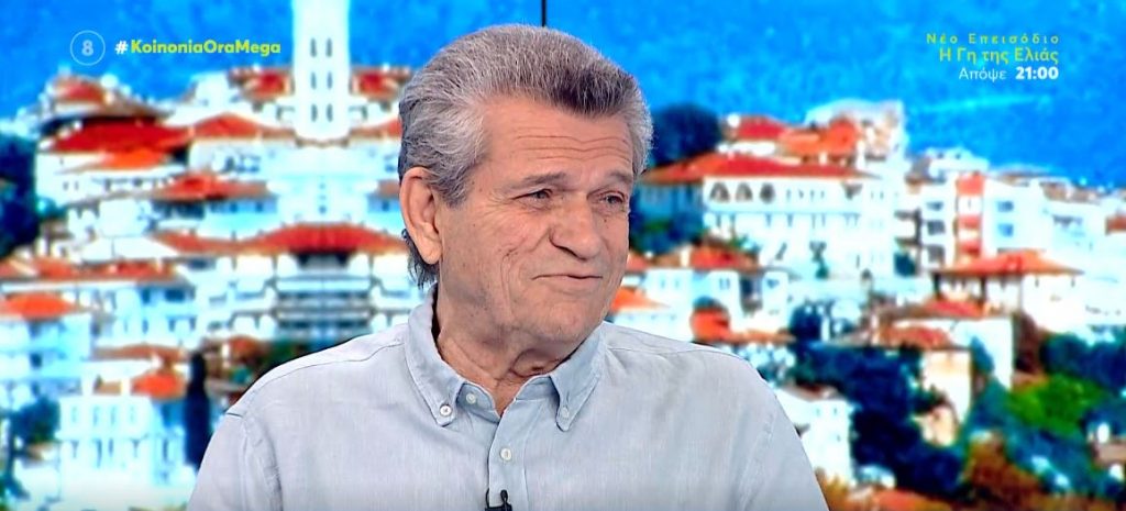 Ο Γιώργος Μαργαρίτης στο MEGA για την παρουσίαση της βιογραφίας του!