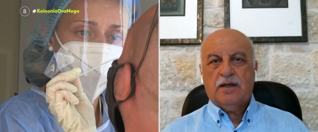 Κορωνοϊός – Τζανάκης στο MEGA: «Ενδεχομένως να δούμε και 30.000 κρούσματα τη μέρα – Οι μεταλλάξεις Ο4 & Ο5 διαφεύγουν των εμβολίων»