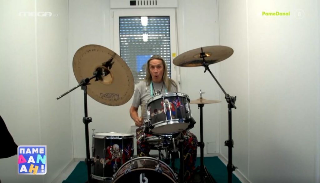 Iron Maiden: Ο εμβληματικός ντράμερ του συγκροτήματος στέλνει ένα αποκλειστικό μήνυμα στους Έλληνες fans λίγο πριν τη μεγάλη συναυλία!