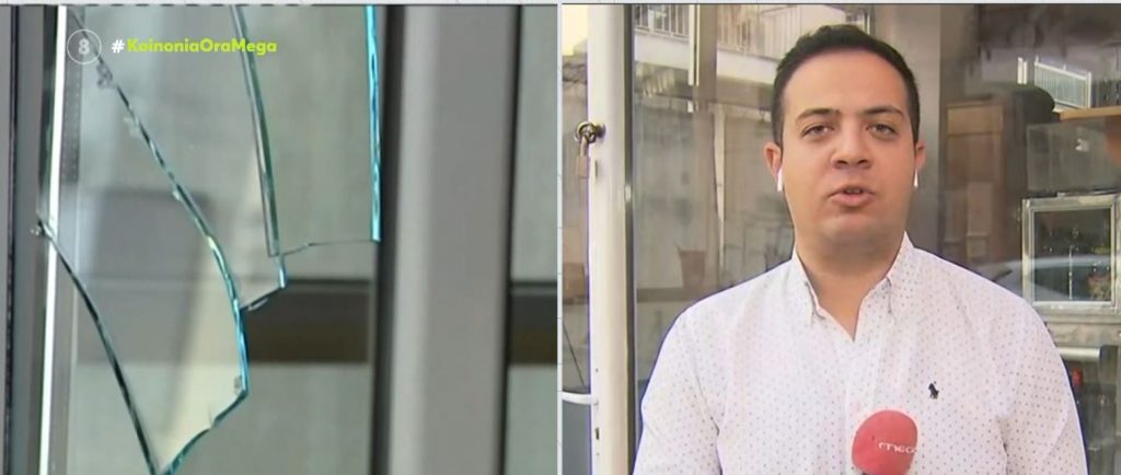 Θεσσαλονίκη: Aυτοκίνητο καρφώθηκε σε τζαμαρία καταστήματος – «Τρεις ώρες στο χειρουργείο η 16χρονη», λέει ο παππούς της