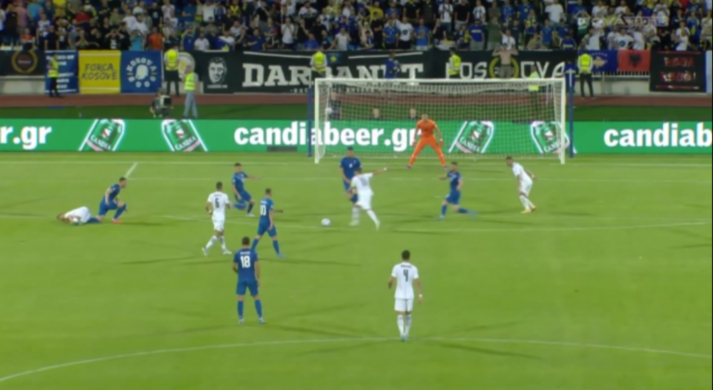 Nations League: Μόνη πρώτη στον όμιλό της η Εθνική μετά την νίκη κόντρα στο Κοσόβο