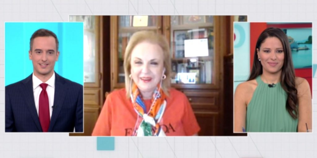 Ματίνα Παγώνη: «Η παραλλαγή “Κένταυρος” θα έρθει και στην Ελλάδα»