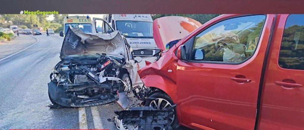 Χαλκιδική: Σφοδρό τροχαίο με νεκρό – Επτά τραυματίες, ανάμεσά τους δύο παιδιά