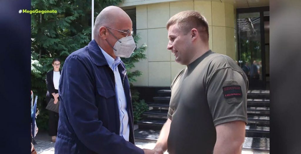 Επίσκεψη Δένδια στην Οδησσό: «Το παν για να προστατέψουμε την ιστορική πόλη»