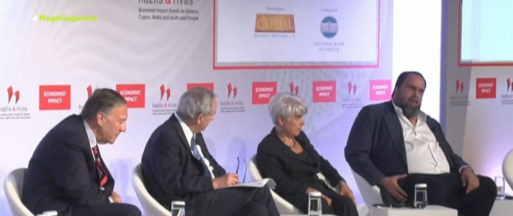Βαγγέλης Μαρινάκης στο Economist: Σημαντική για την ενεργειακή ασφάλεια και την σταθερότητα η ναυτιλία