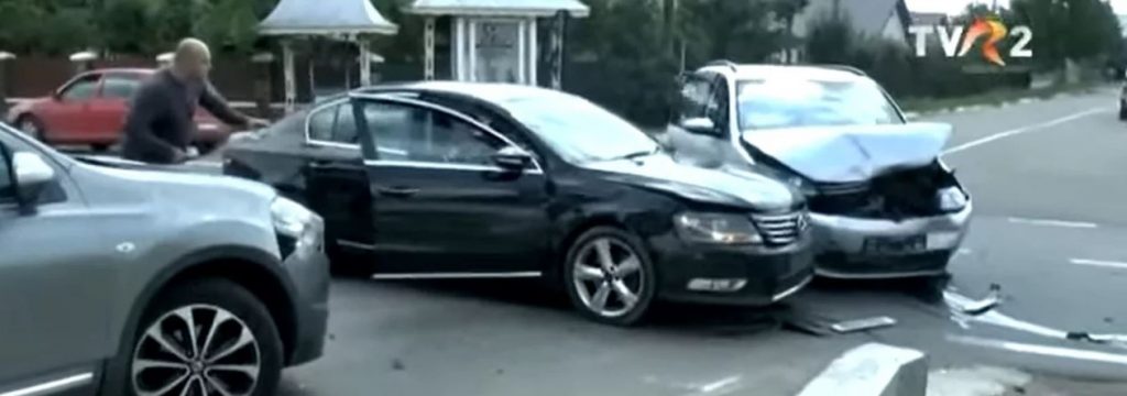 Ρουμανία: Καραμπόλα σε απευθείας σύνδεση