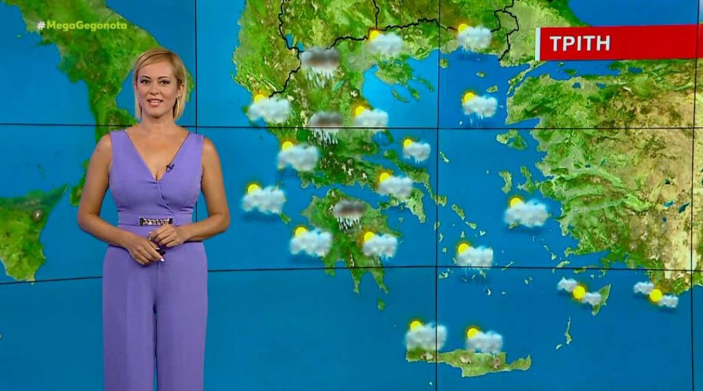 Άστατος ο καιρός με βροχοπτώσεις σε πολλές περιοχές – Η πρόγνωση της Χριστίνας Ρήγου